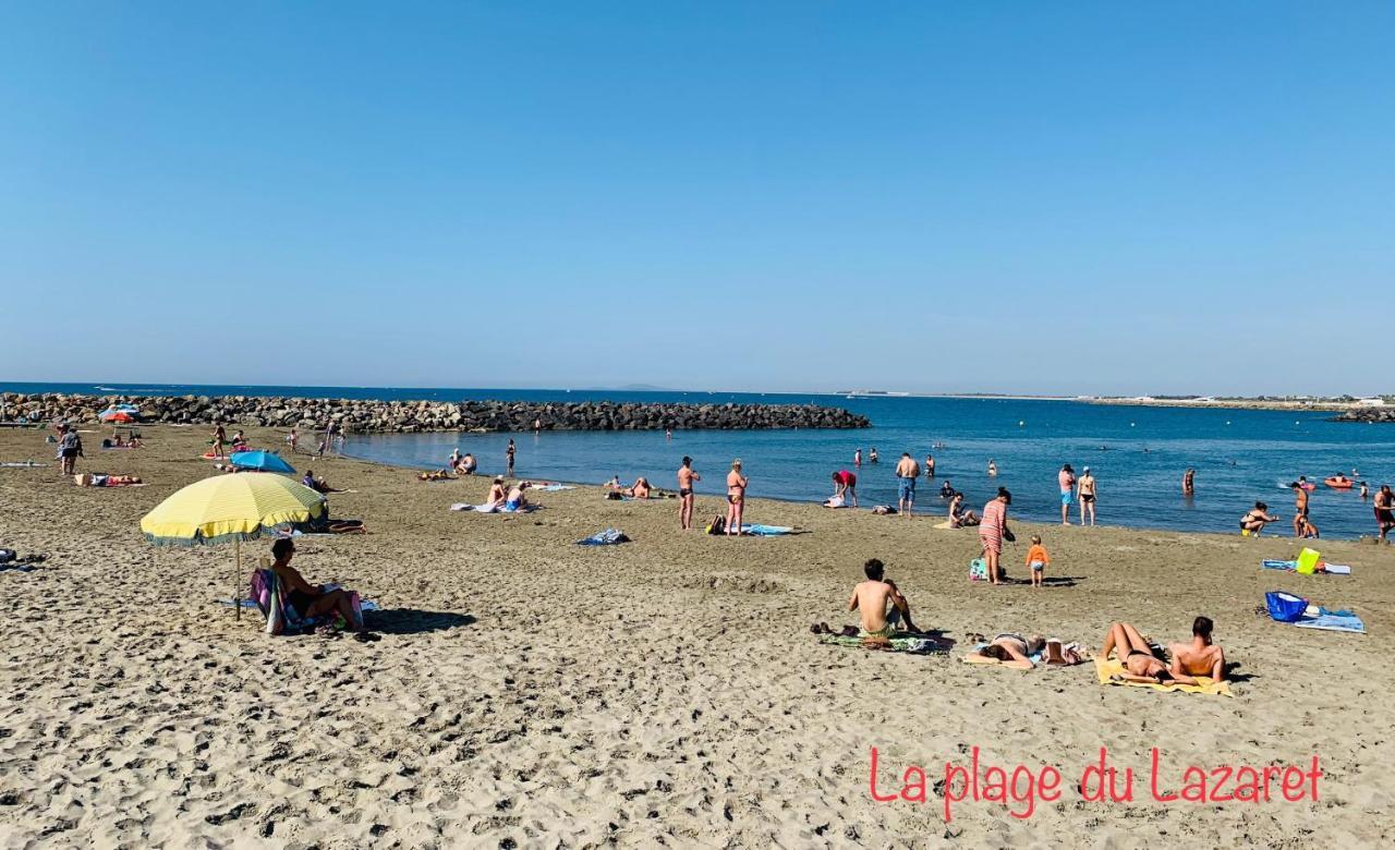 Bon Cap Corniche 3 Etoiles Avec Terrasse Clim Vue Mer Parking Sète Kültér fotó