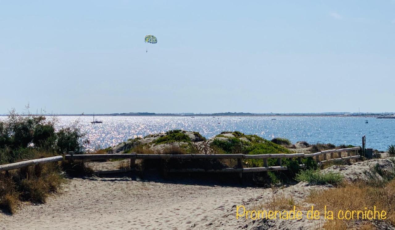 Bon Cap Corniche 3 Etoiles Avec Terrasse Clim Vue Mer Parking Sète Kültér fotó